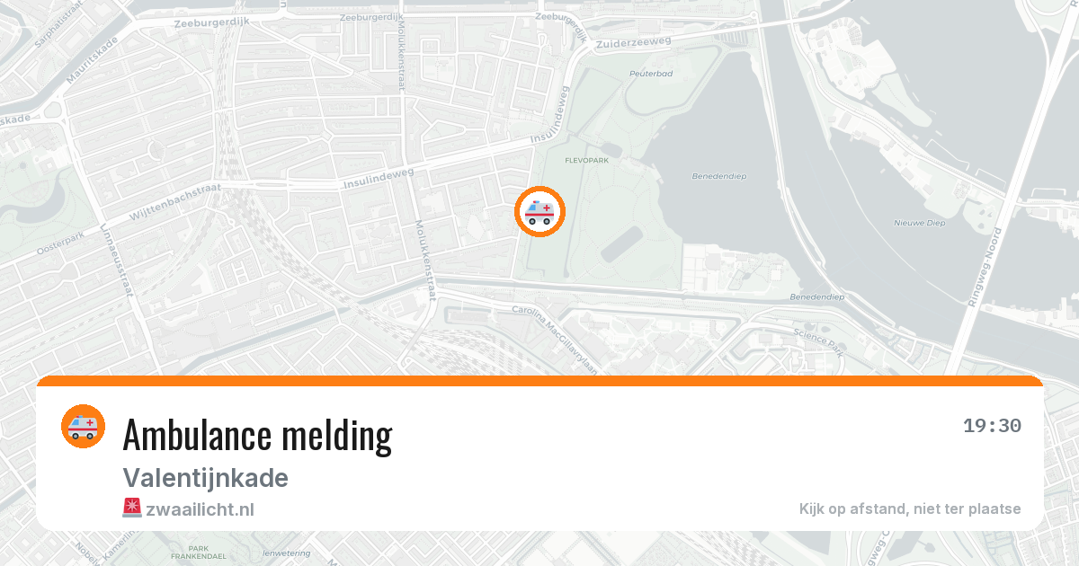 Ambulance melding — 4 jul 2026