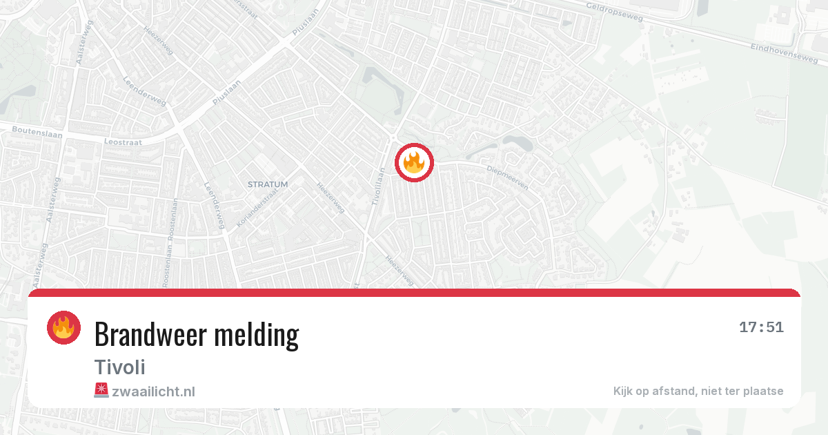 Brandweer melding — 3 jul 2026