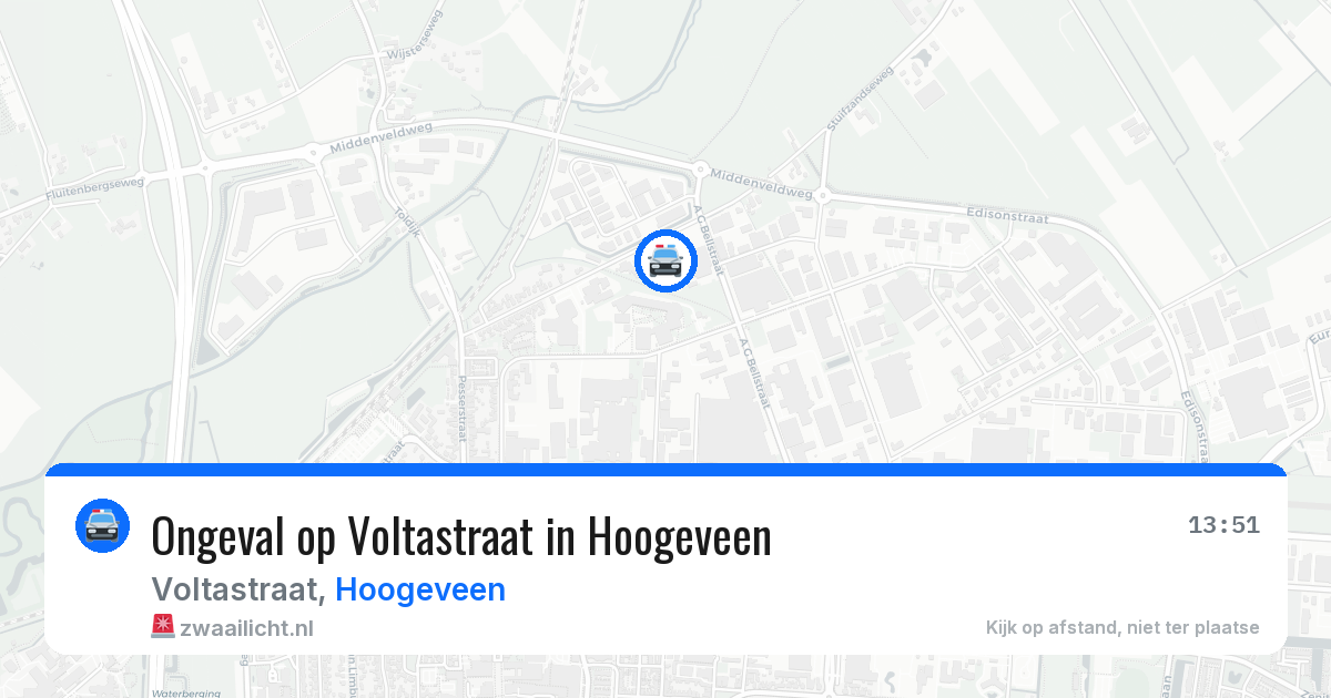 Ongeval op Voltastraat in Hoogeveen — 8 apr 2026