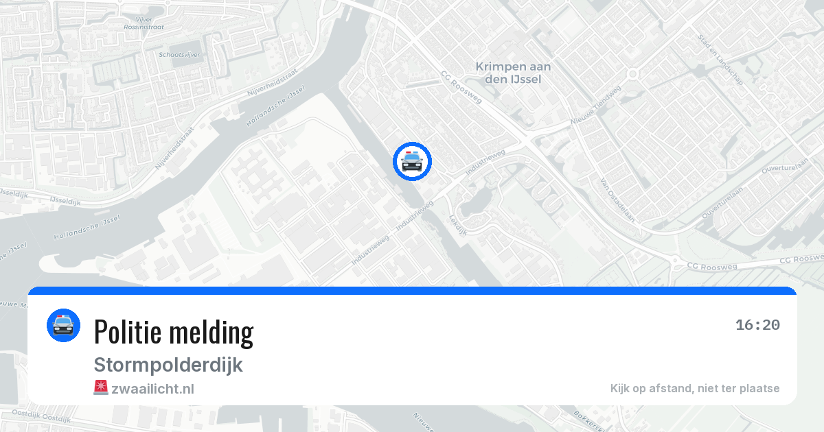 Politie melding — 26 mrt 2026