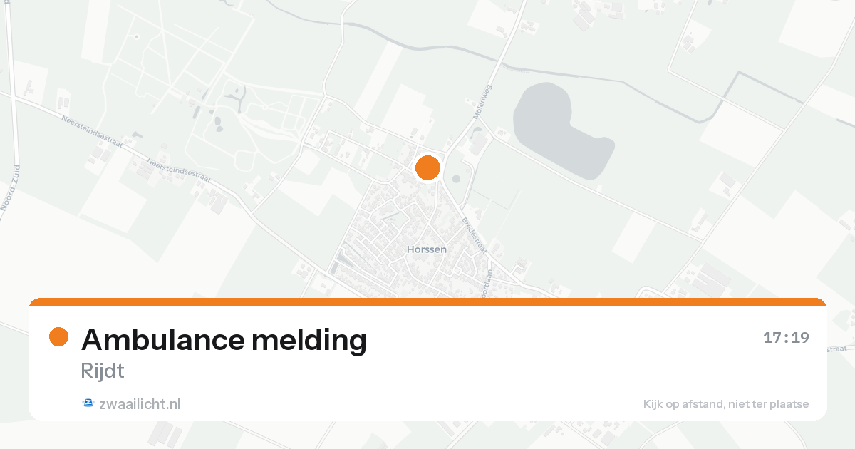 Ambulance melding — 2 jun 2026