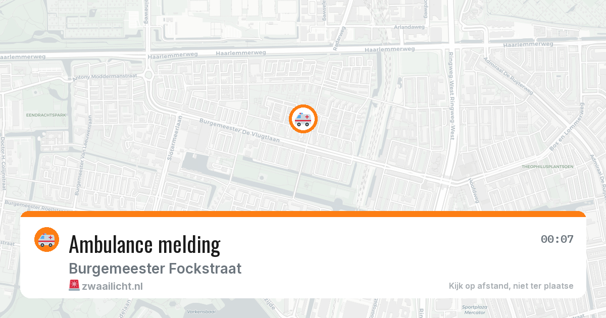 Ambulance melding — 17 jun 2026