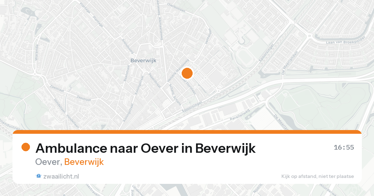 Ambulance naar Oever in Beverwijk — 15 aug 2026