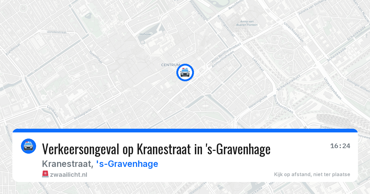 Verkeersongeval op Kranestraat in 's-Gravenhage — 2 mei 2026