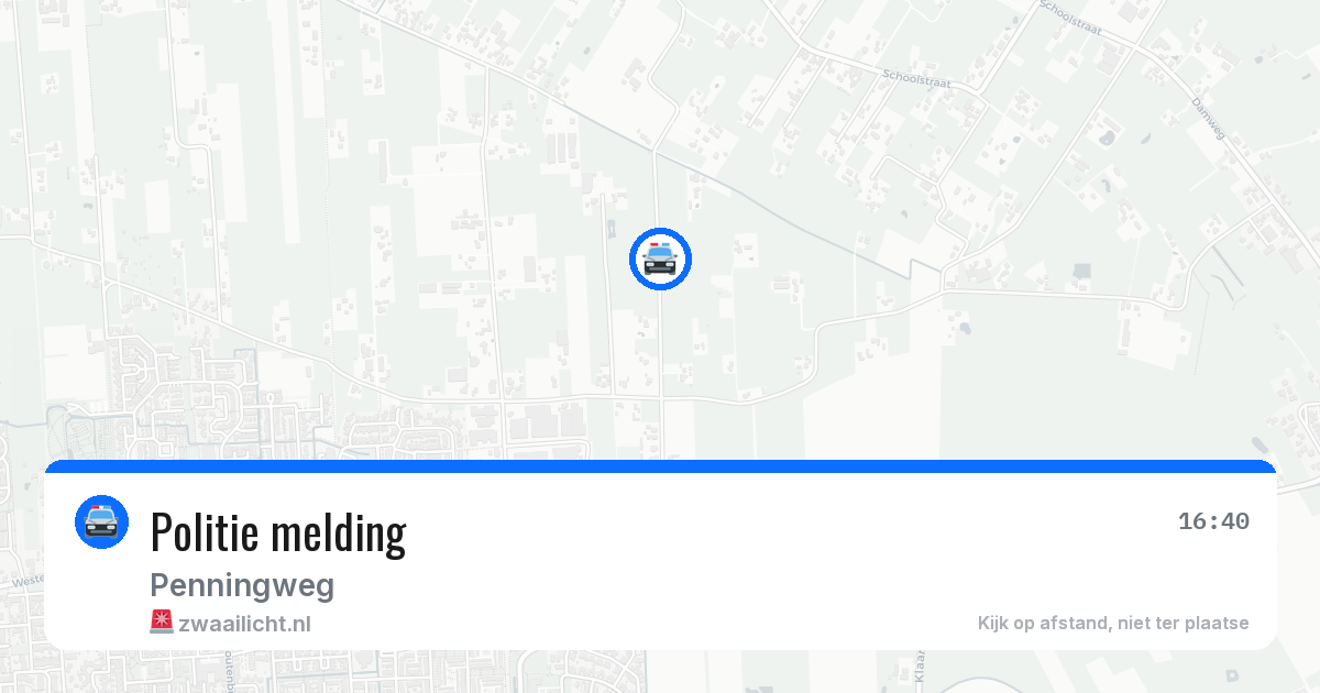 Politie melding — 23 apr 2026