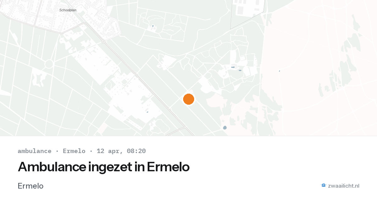 Ambulance ingezet in Ermelo — 5 feb 2026