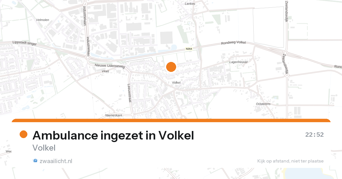 Ambulance ingezet in Volkel — 31 jan 2026