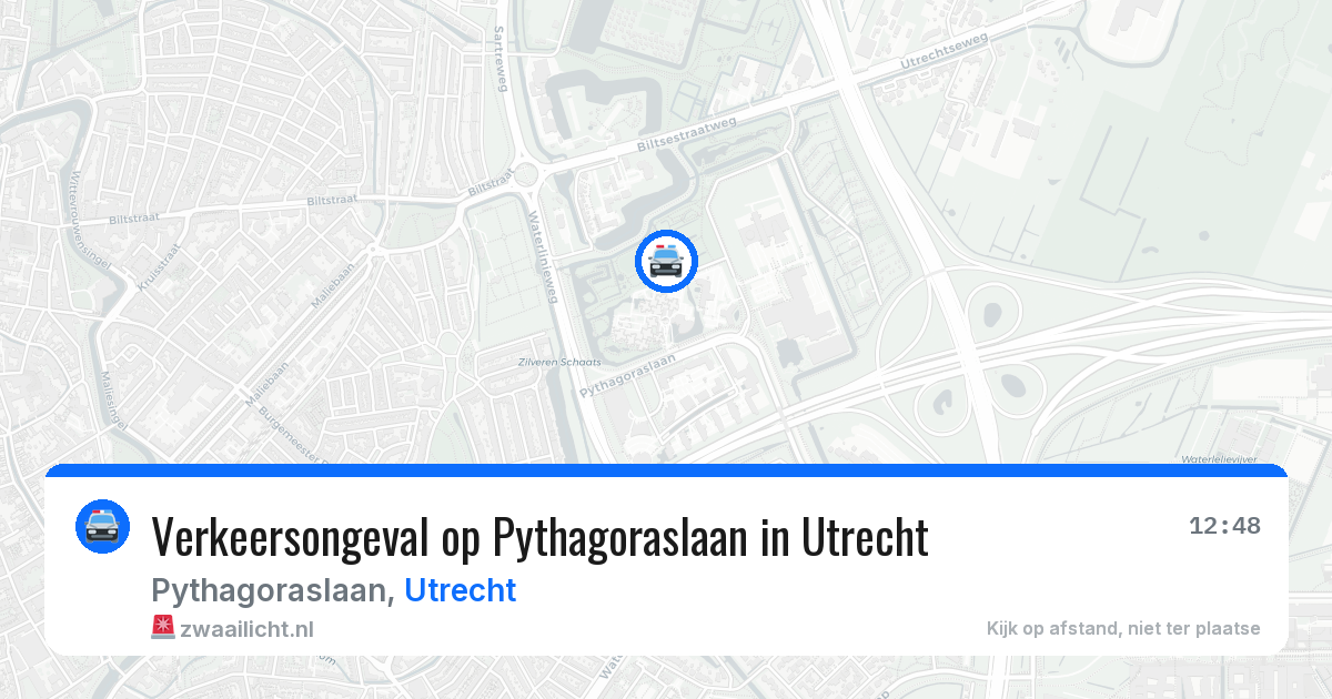 Verkeersongeval op Pythagoraslaan in Utrecht — 2 jun 2026