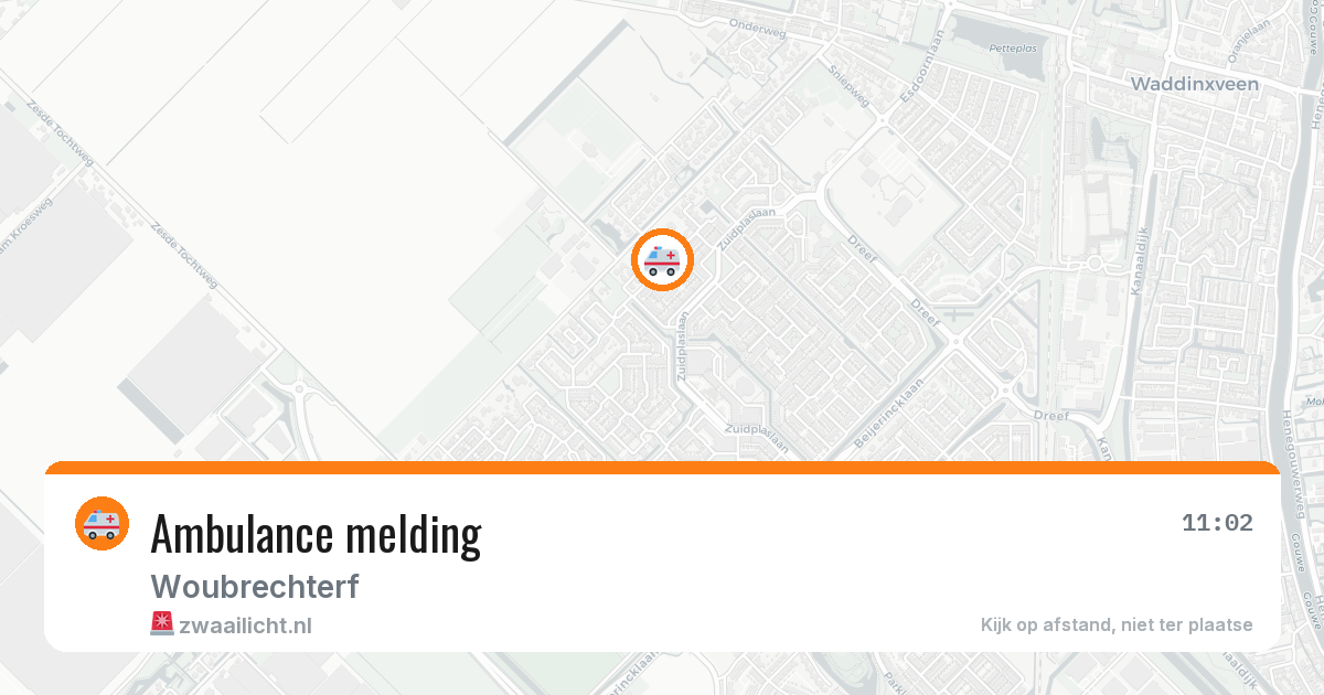 Ambulance melding — 12 feb 2026