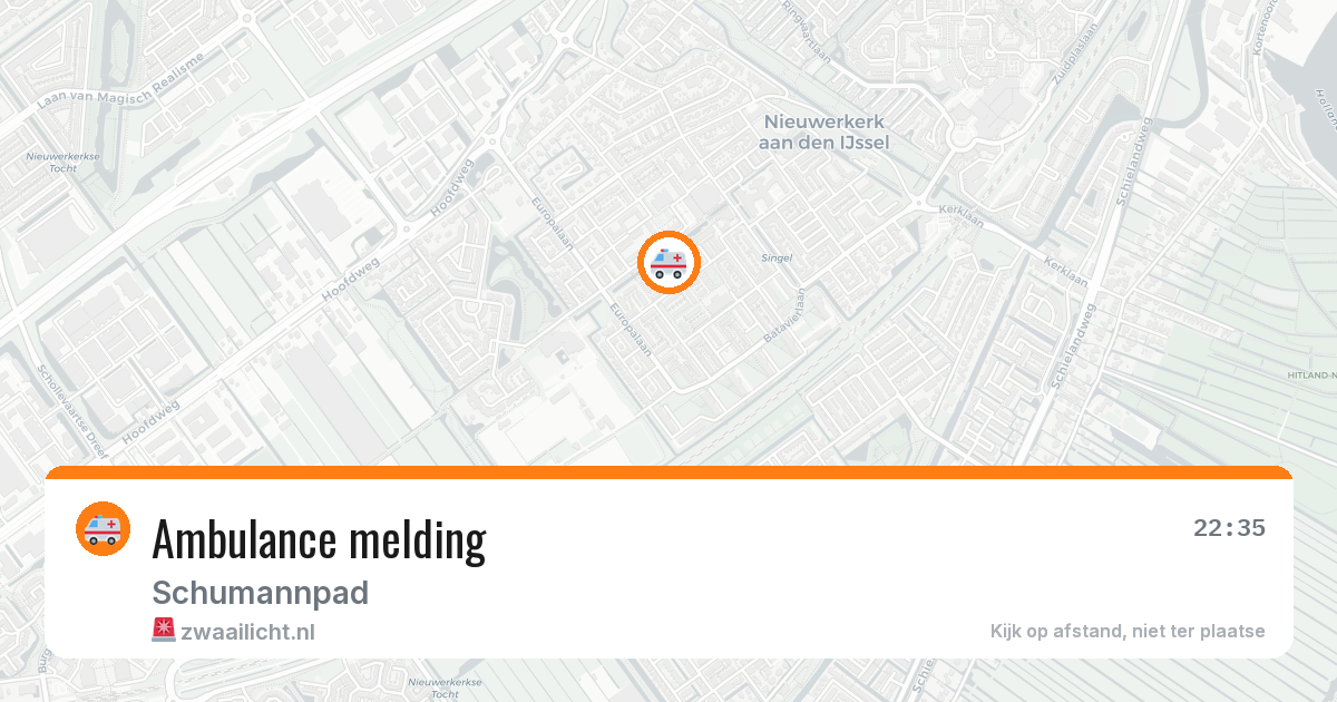 Ambulance melding — 12 apr 2026
