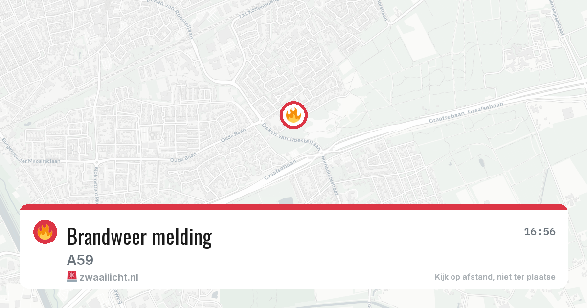Brandweer melding — 22 jun 2026