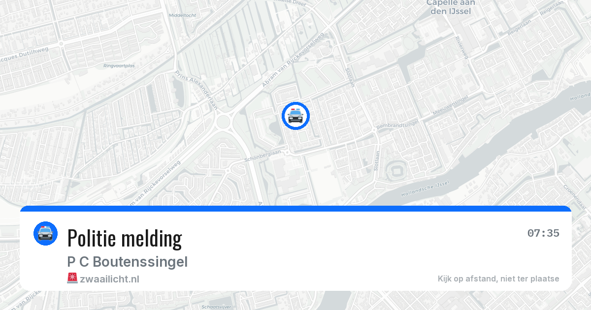 Politie melding — 5 jun 2026