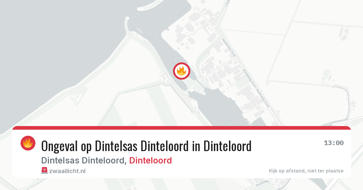 Ongeval op Dintelsas Dinteloord in Dinteloord — 15 jul 2026