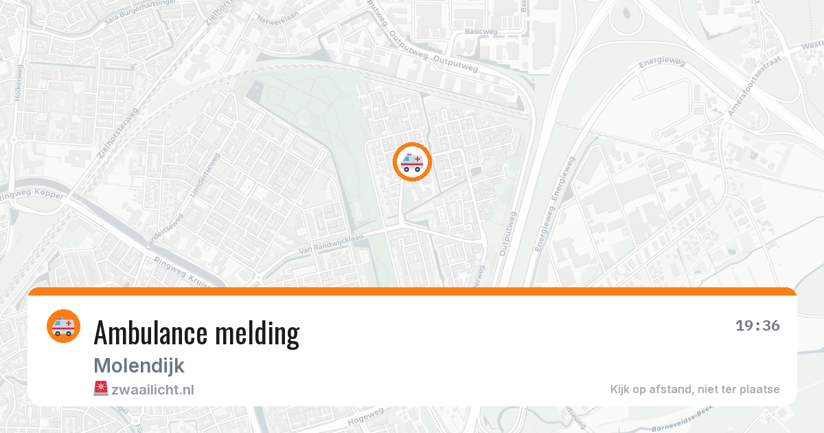 Ambulance melding — 29 jan 2026