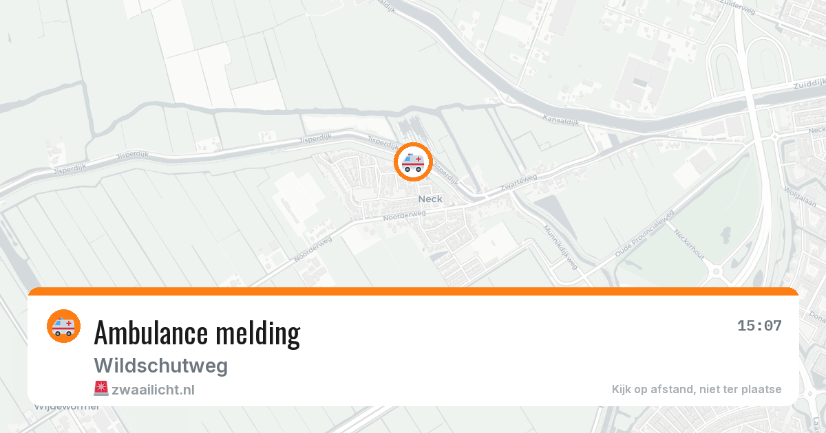 Ambulance melding — 7 apr 2026