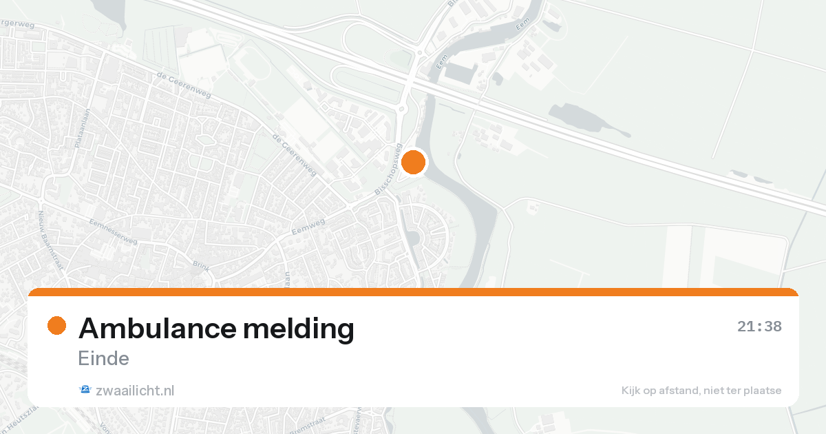 Ambulance melding — 30 jan 2026