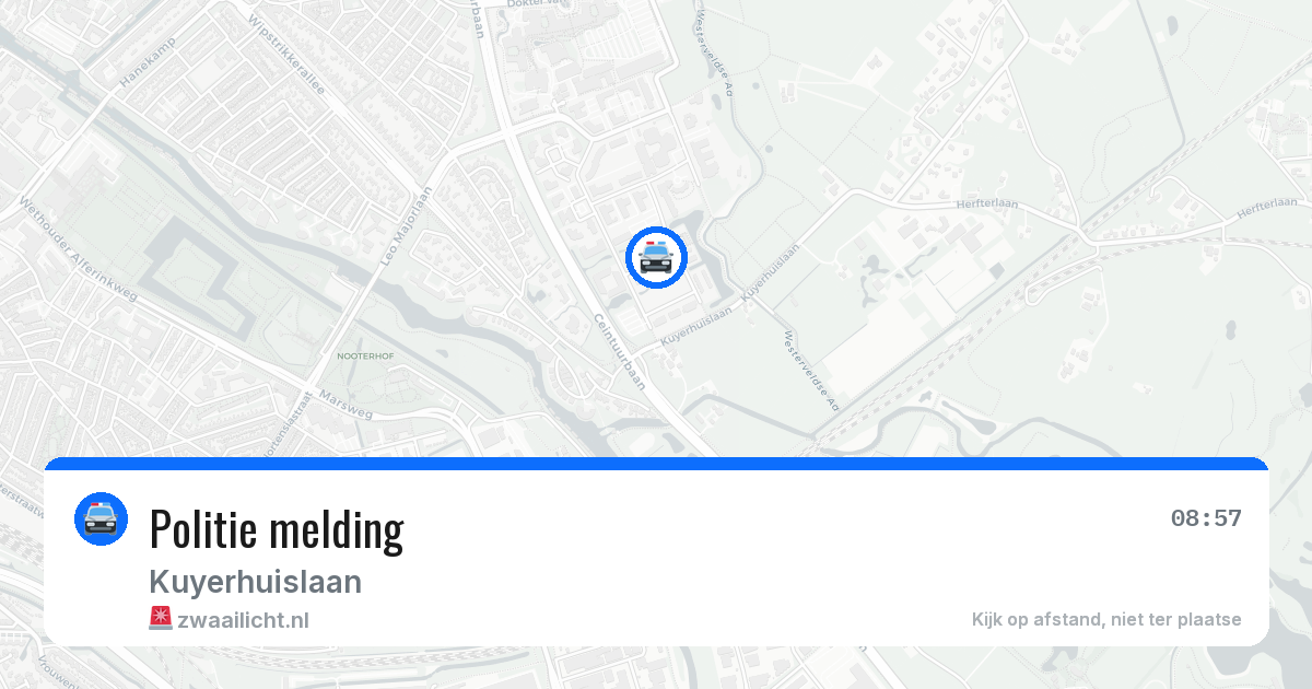 Politie melding — 17 jun 2026