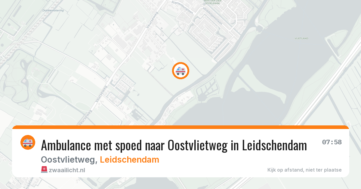 Ambulance met spoed naar Oostvlietweg in Leidschendam — 4 feb 2026