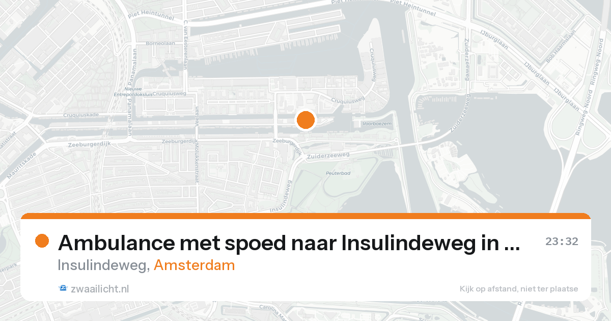 Ambulance met spoed naar Insulindeweg in Amsterdam — 7 feb 2026