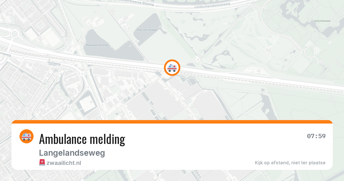 Ambulance melding — 22 jun 2026