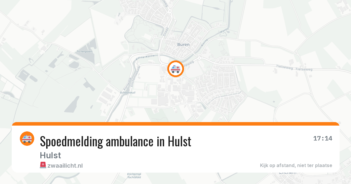 Spoedmelding ambulance in Hulst — 7 feb 2026