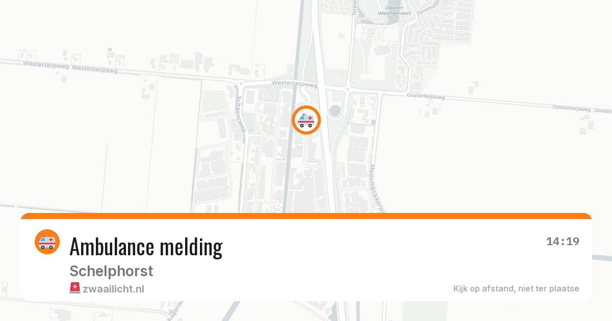 Ambulance melding — 4 jul 2026