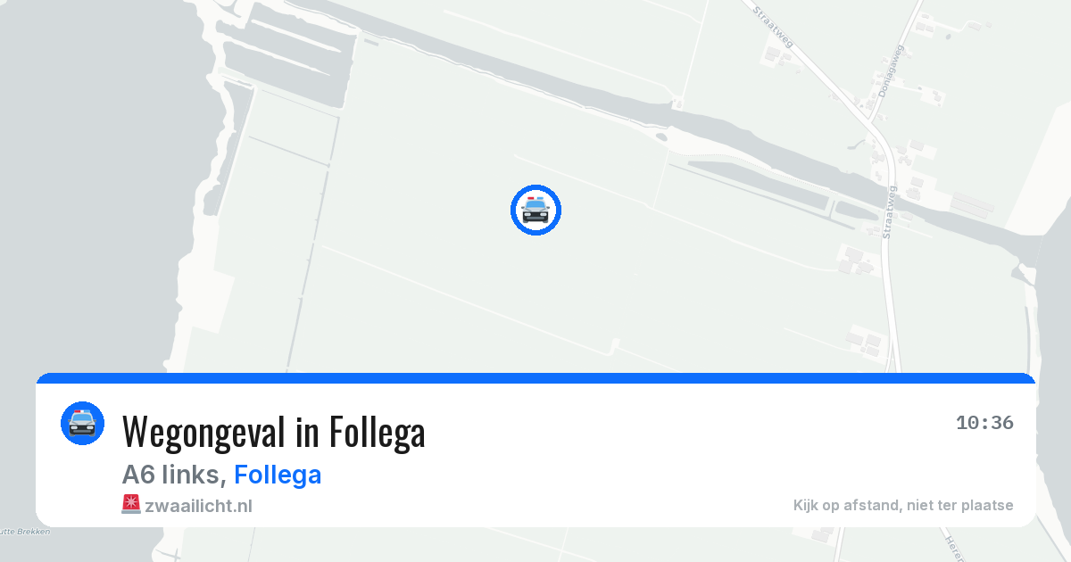 Wegongeval in Follega — 1 mei 2026
