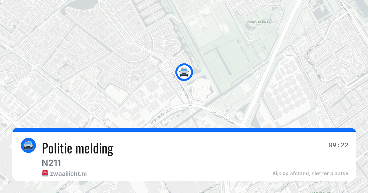 Politie melding — 3 apr 2026