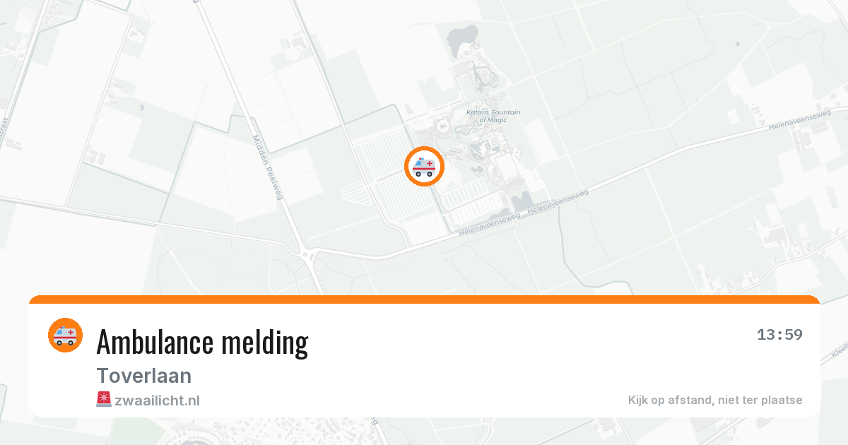 Ambulance melding — 5 jun 2026