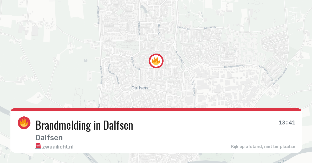 Brandmelding in Dalfsen — 2 apr 2026