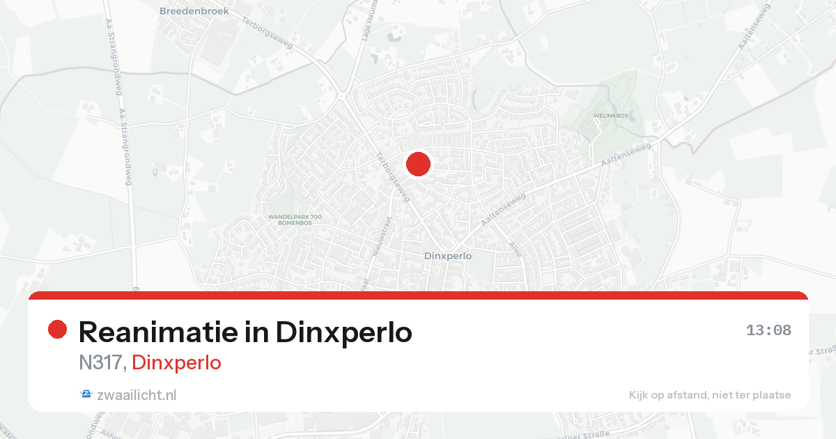 Reanimatie in Dinxperlo — 17 aug 2026