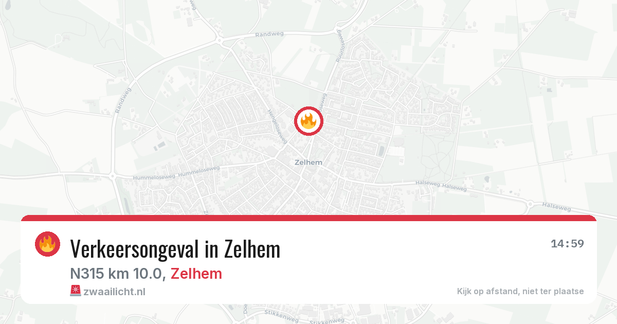 Verkeersongeval in Zelhem — 8 mei 2026