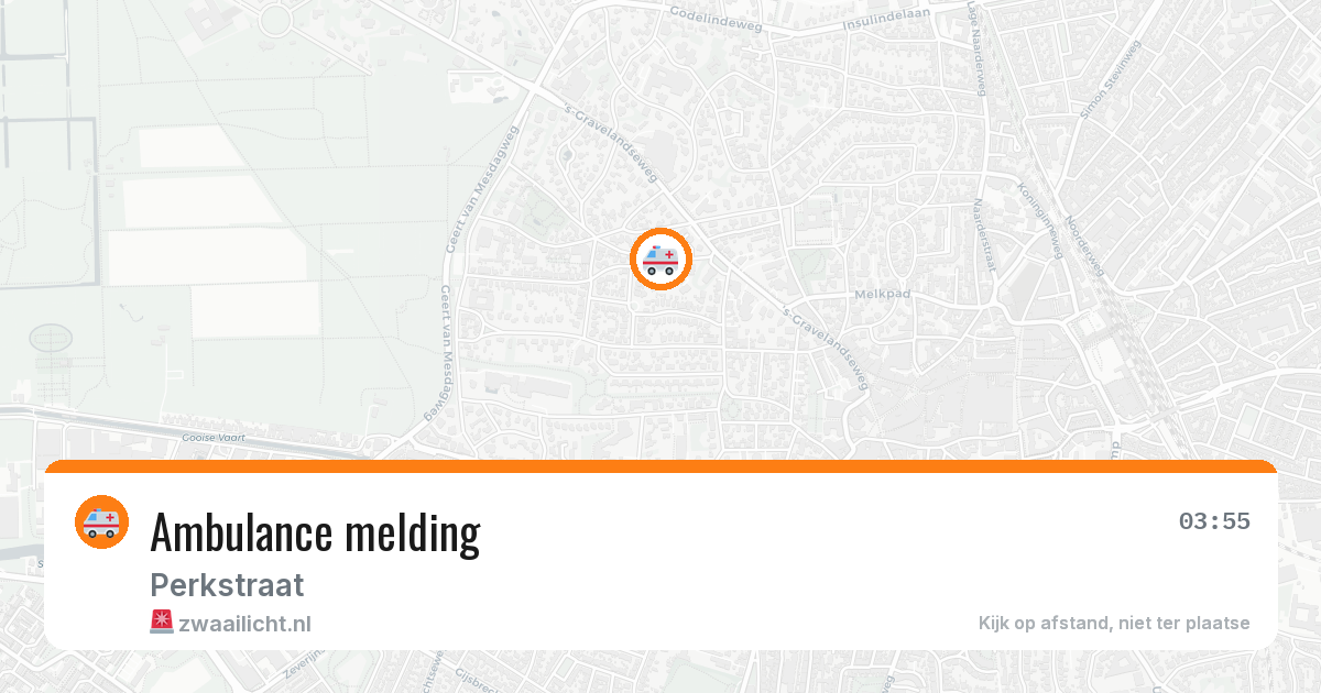 Ambulance melding — 8 jun 2026