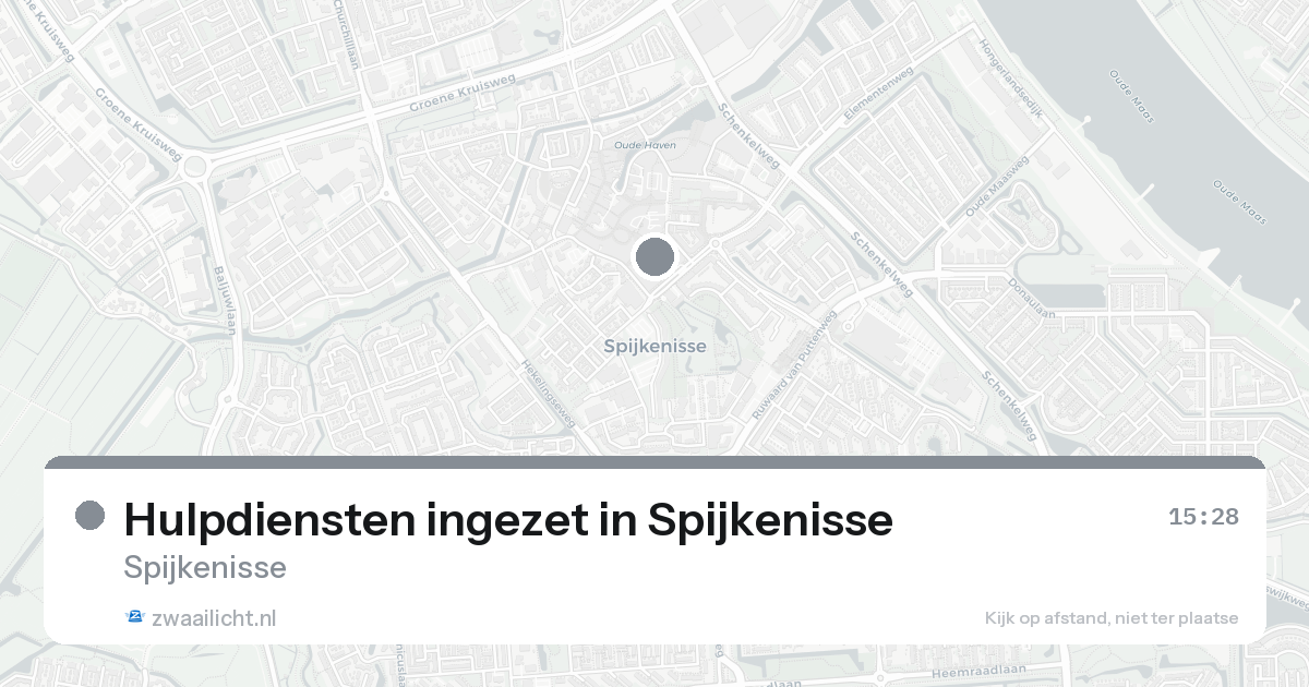 Hulpdiensten ingezet in Spijkenisse — 30 jan 2026 | 🚨 Zwaailicht.nl