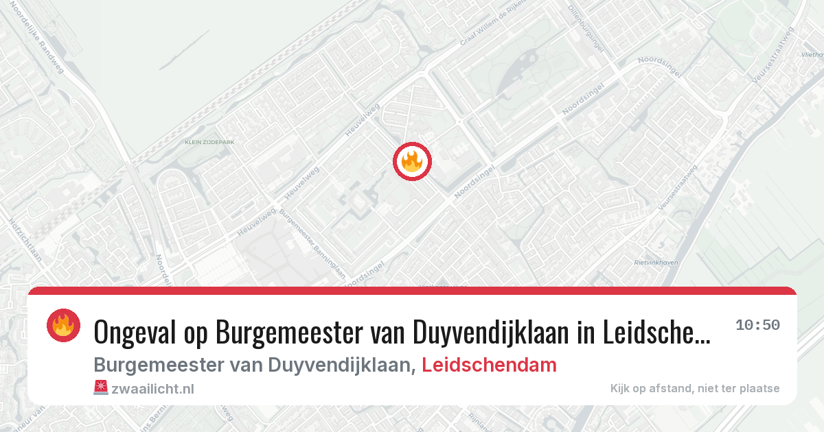 Ongeval op Burgemeester van Duyvendijklaan in Leidschendam — 20 mei 2026