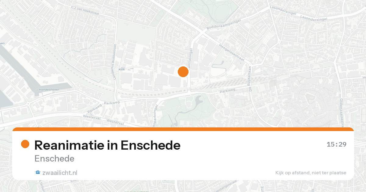 Reanimatie in Enschede — 17 aug 2026