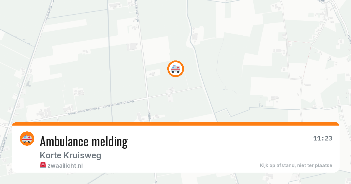 Ambulance melding — 17 jul 2026
