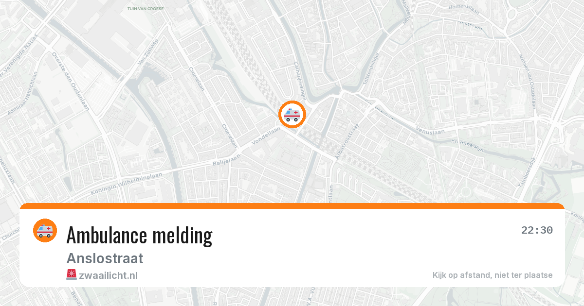 Ambulance melding — 3 jul 2026