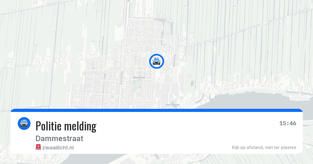 Politie melding — 14 mei 2026