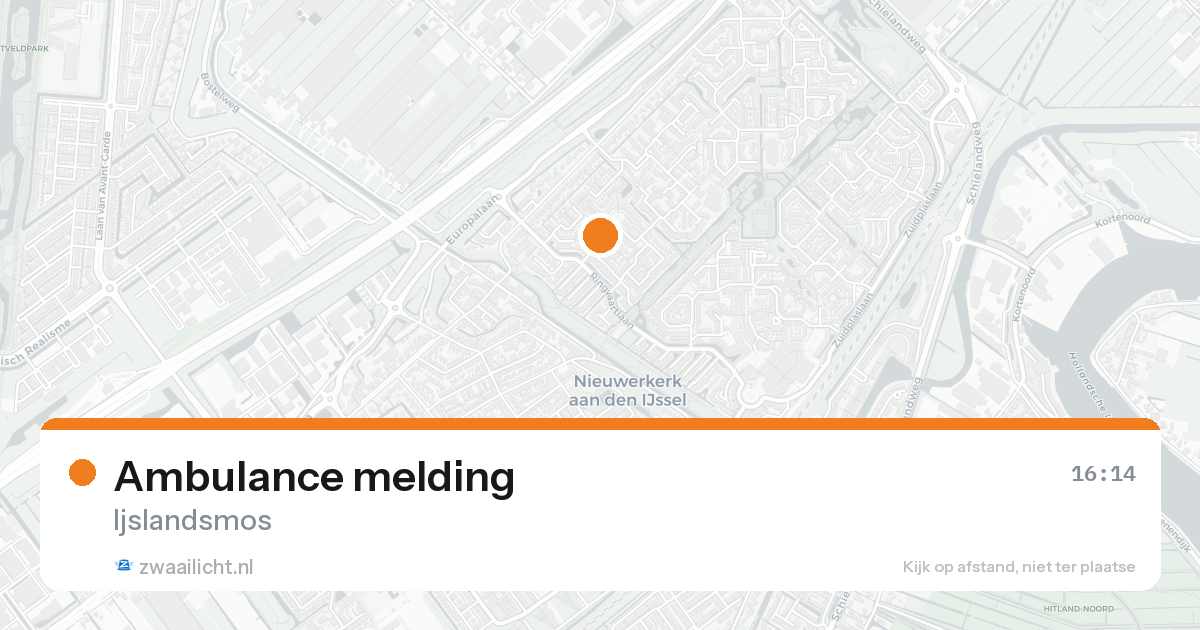 Ambulance melding — 12 jun 2026