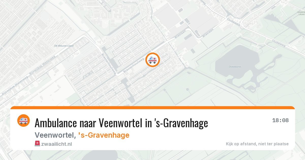 Ambulance naar Veenwortel in 's-Gravenhage — 21 jul 2026