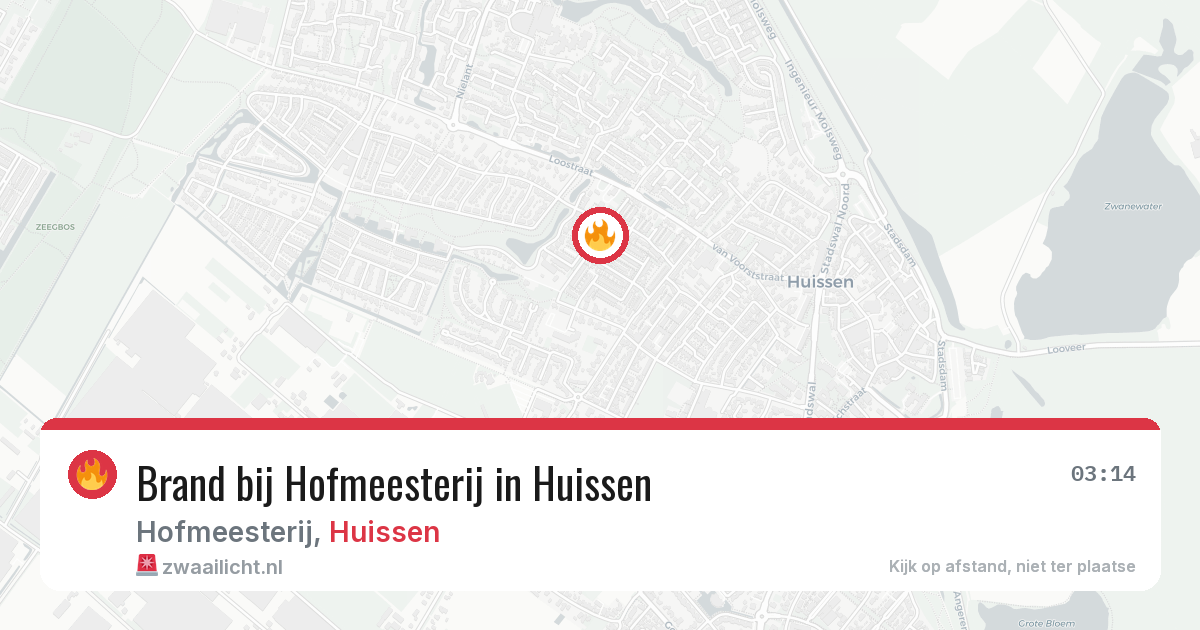 Brand bij Hofmeesterij in Huissen — 28 jun 2026