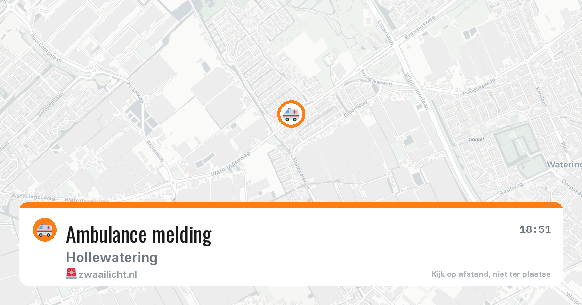Ambulance melding — 19 jun 2026