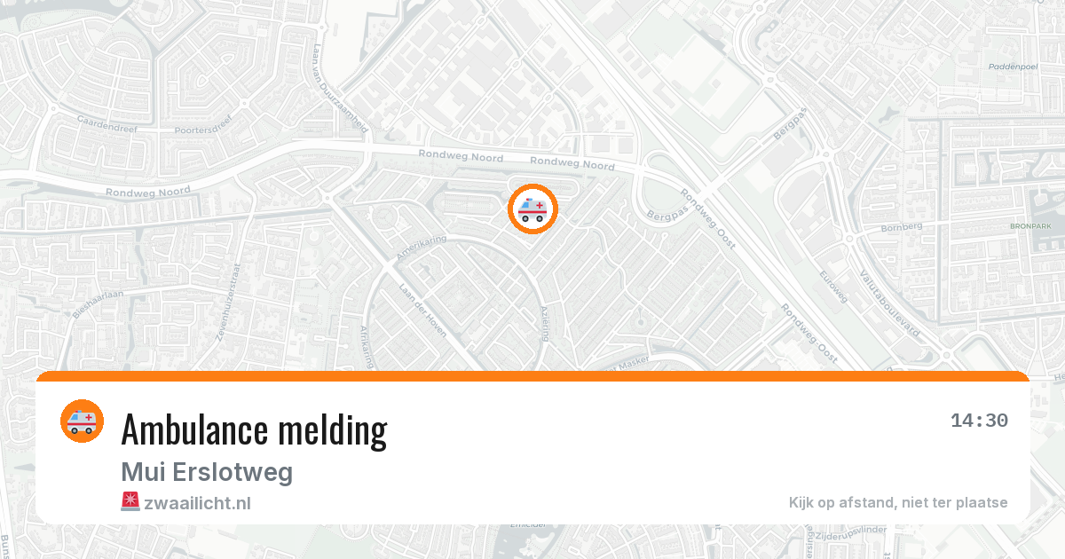 Ambulance melding — 5 jun 2026