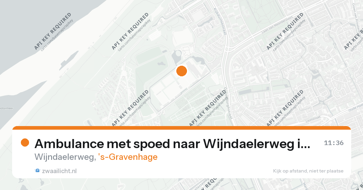Ambulance met spoed naar Wijndaelerweg in 's-Gravenhage — 26 aug 2026