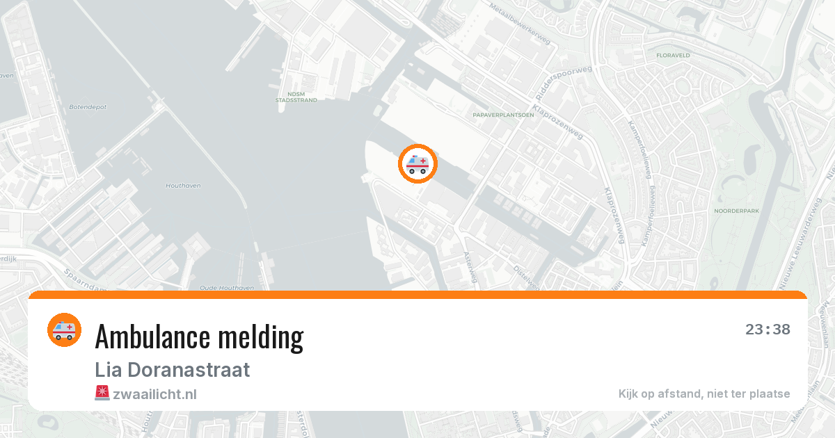 Ambulance melding — 4 jul 2026