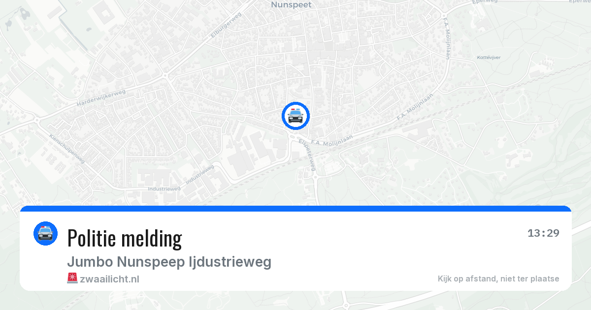 Politie melding — 15 jun 2026