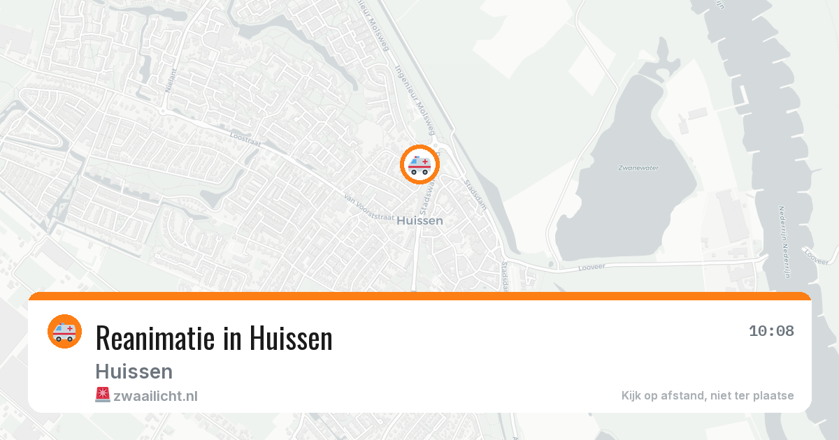 Reanimatie in Huissen — 5 mrt 2026