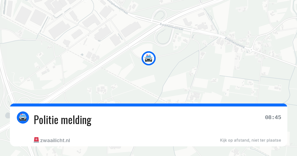 Politie melding — 18 jun 2026