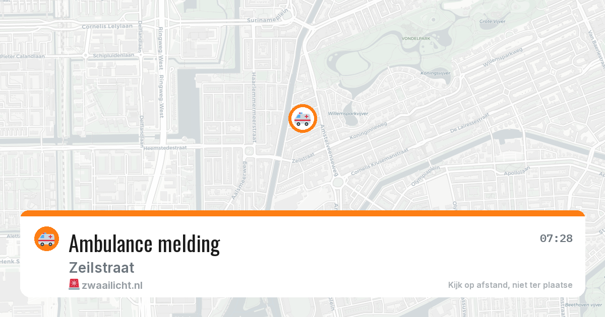 Ambulance melding — 12 jun 2026